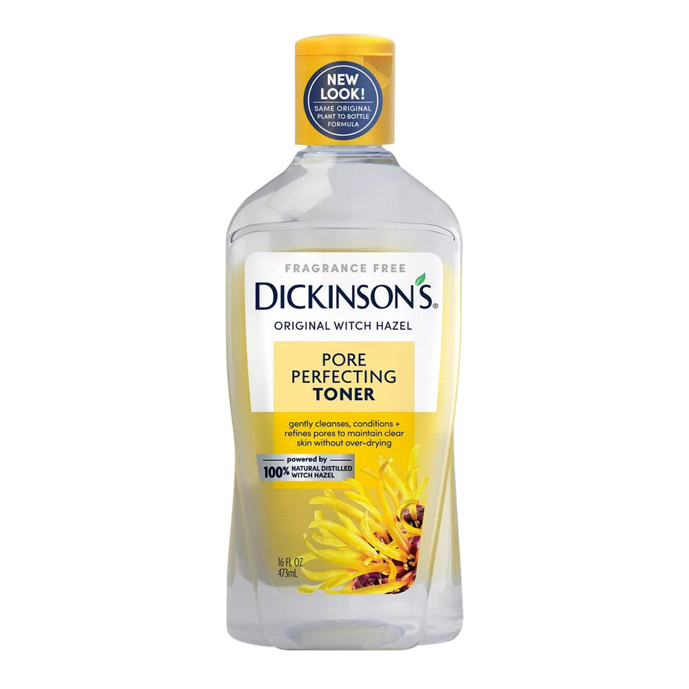 Dickinsons Original Witch Hazel Pore Perfecting Skin Toner, 16 Oz